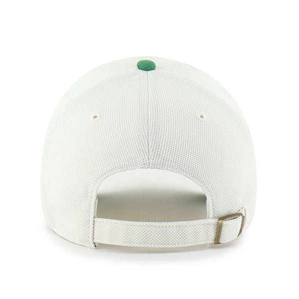 Pictured is this NFL Philadelphia Eagles Pique Patch ’47 CLEAN UP cap in medium beige. 2
