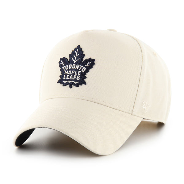 Pictured is this NHL Toronto Maple Leafs Ballpark ’47 OFFSIDE DT cap in natural. 1