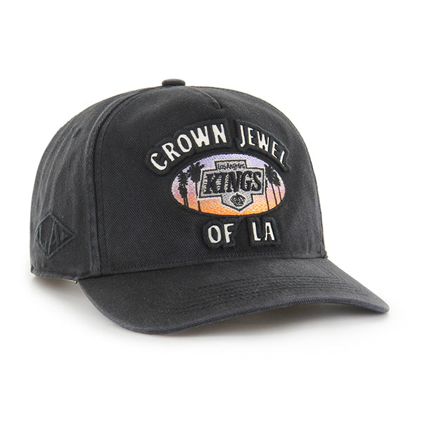 Pictured is this NHL Los Angeles Kings Charlton ’47 HITCH cap in black. 1