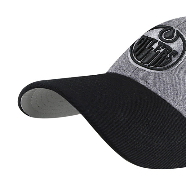 Pictured is this NHL Edmonton Oilers Granite ’47 MVP cap in dark grey. 3