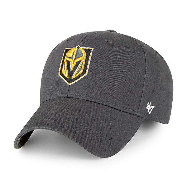 Pictured is this NHL Vegas Golden Knights Legend ’47 MVP cap in dark grey. 1