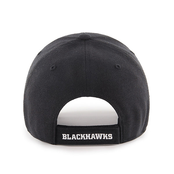 Pictured is this NHL Chicago Blackhawks ’47 MVP cap in black. 2