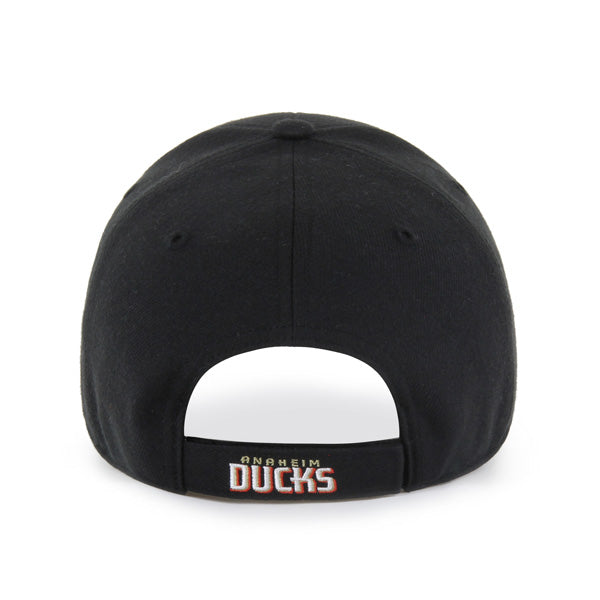Pictured is this NHL Anaheim Ducks ’47 MVP cap in black. 2