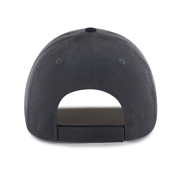Pictured is this NHL Los Angeles Kings Split Block ’47 MVP cap in charcoal. 3