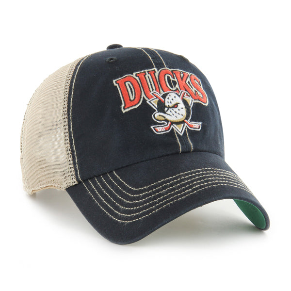 Pictured is this NHL Anaheim Ducks Tuscaloosa ’47 CLEAN UP cap in black. 2