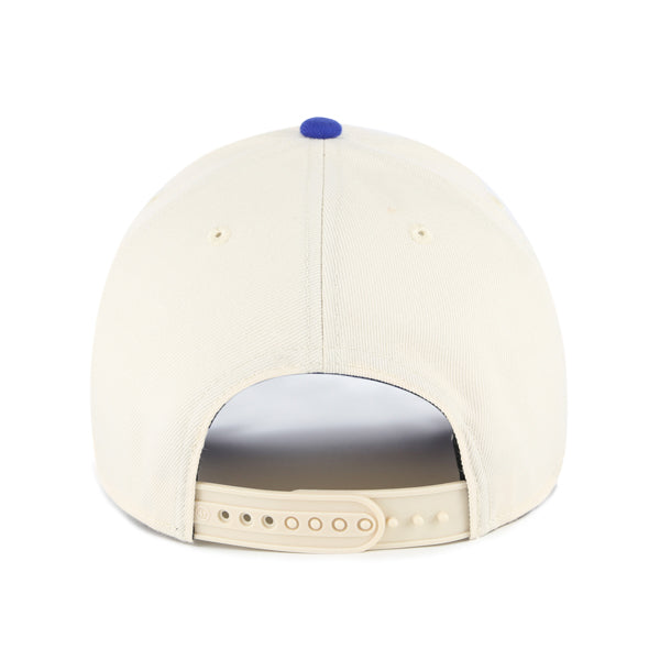 Pictured is this NHL New York Rangers Sure Shot ’47 MVP cap in natural. 2