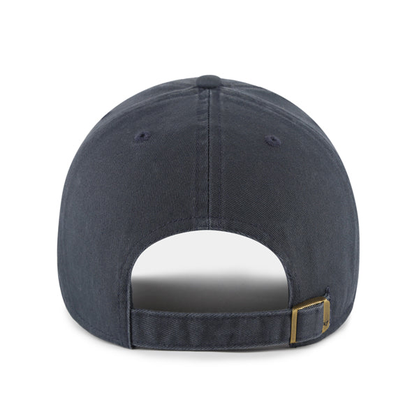 Pictured is this NHL Pittsburgh Penguins Legend ’47 MVP cap in navy. 2