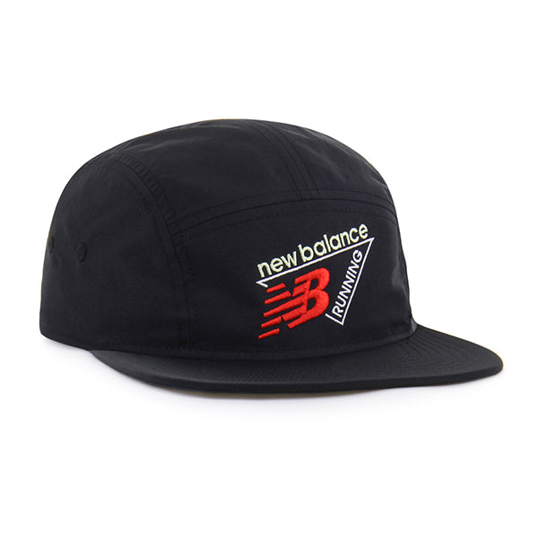 Pictured is this New Balance BRRR Branded Alt ’47 FIVE PANEL cap in black. 2