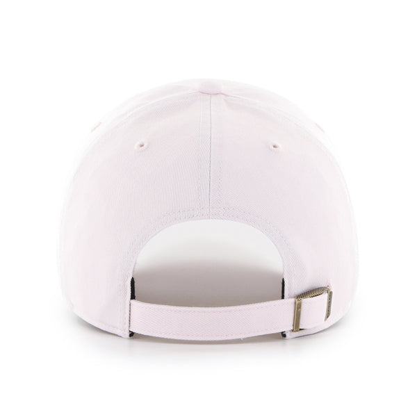 Pictured is this New Balance Core ’47 CLEAN UP cap in pink. 2