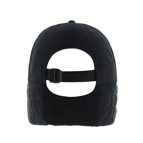 Pictured is this New Balance BRRR Pro Earflap ’47 CLEAN UP cap in black. 2