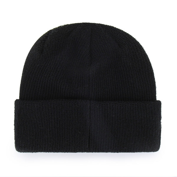Pictured is this New Balance Core ’47 CUFF KNIT beanie cap in black. 2