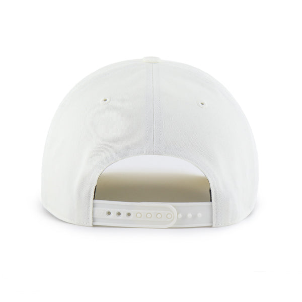 Pictured is this New Balance Core ’47 HITCH cap in white. 2