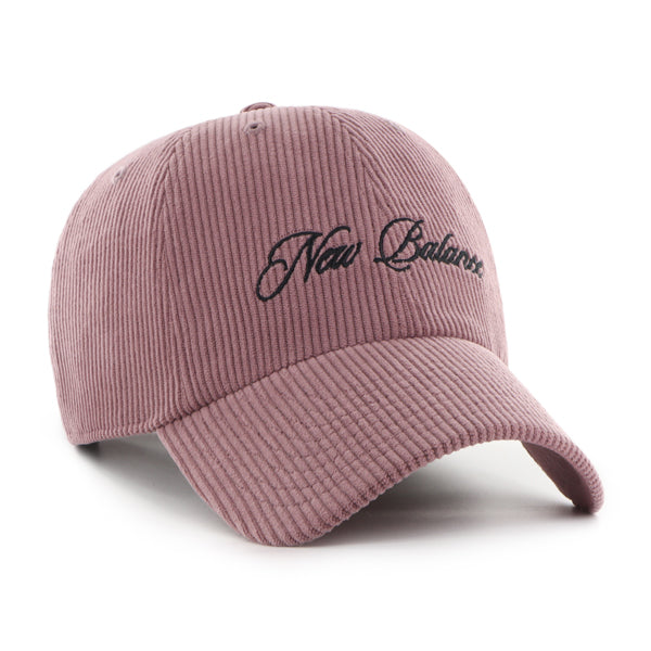 Pictured is this New Balance Cord ’47 CLEAN UP cap in dark pink. 3