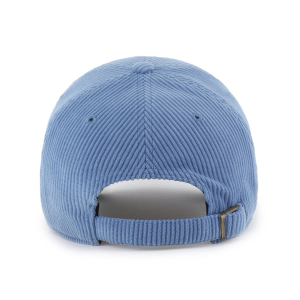 Pictured is this New Balance Cord ’47 CLEAN UP cap in blue. 2