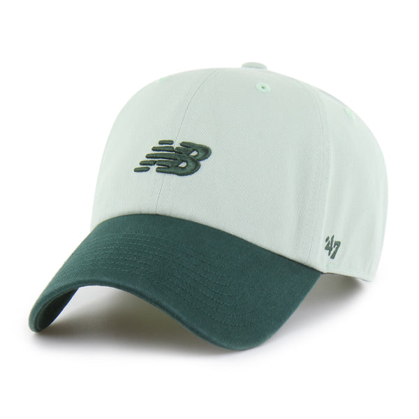 Pictured is this New Balance Core TT ’47 CLEAN UP cap in pastel green. 1