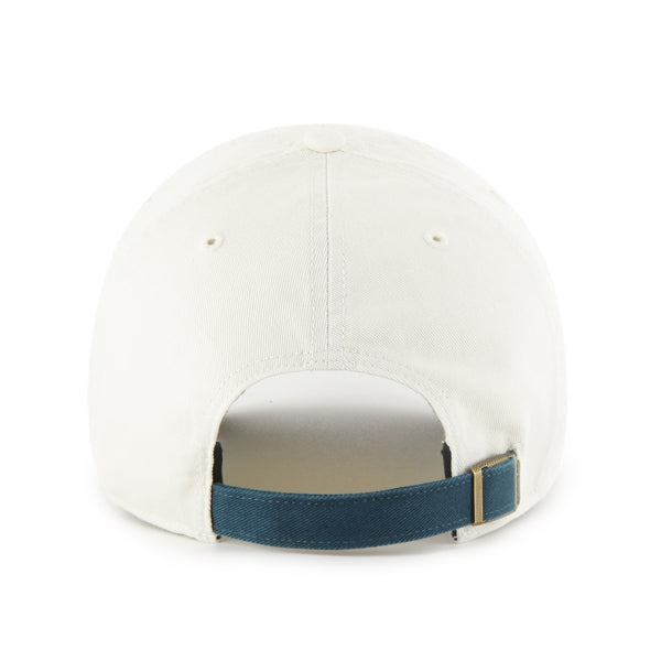 Pictured is this New Balance Core ’47 CLEAN UP cap in cream and dark green. 2