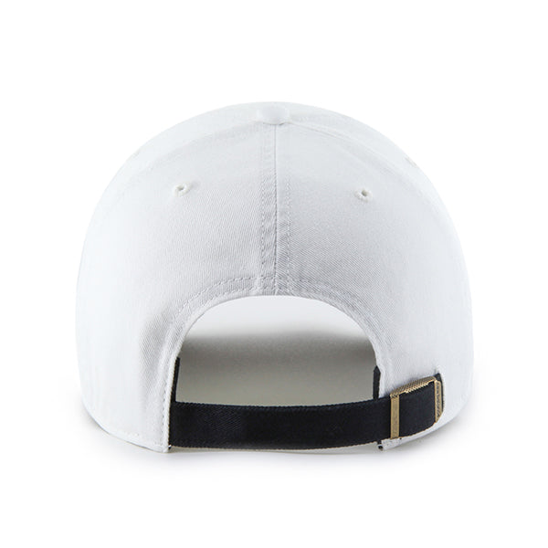 Pictured is this New Balance Core ’47 CLEAN UP cap in white & black. 2