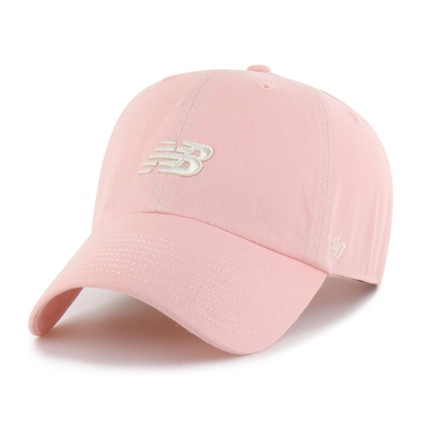 Pictured is this New Balance Pop Stitch ’47 CLEAN UP cap in pastel pink. 1
