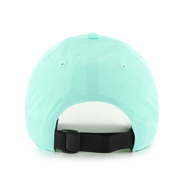 Pictured is this New Balance BRRR ’47 CLEAN UP cap in turquoise. 2