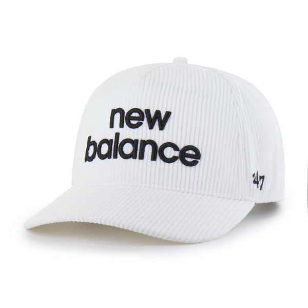 Pictured is this New Balance Basic Cord ’47 HITCH cap in white. 1