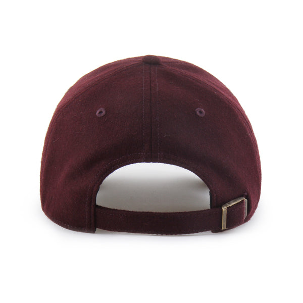 Pictured is this New Balance Wool Suede ’47 CLEAN UP cap in red. 2