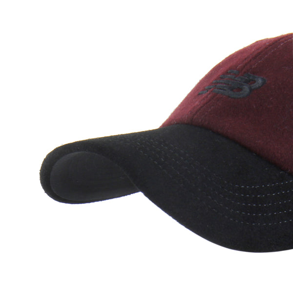 Pictured is this New Balance Wool Suede ’47 CLEAN UP cap in red. 3