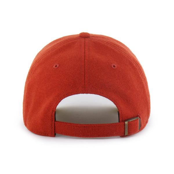 Pictured is this New Balance Wool Suede ’47 CLEAN UP cap in red. 2