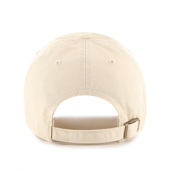 Pictured is this Dog Icon King Charles Cavalier Spaniel Base Runner '47 CLEAN UP cap in natural. 2