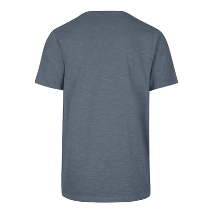 The model is wearing this MLB Detroit Tigers Dunmoure ’47 Heavy Slub T-Shirt in grey. 2