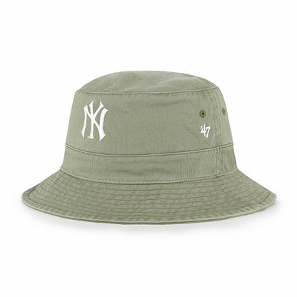 Pictured is this MLB New York Yankees '47 BUCKET cap in green. 1