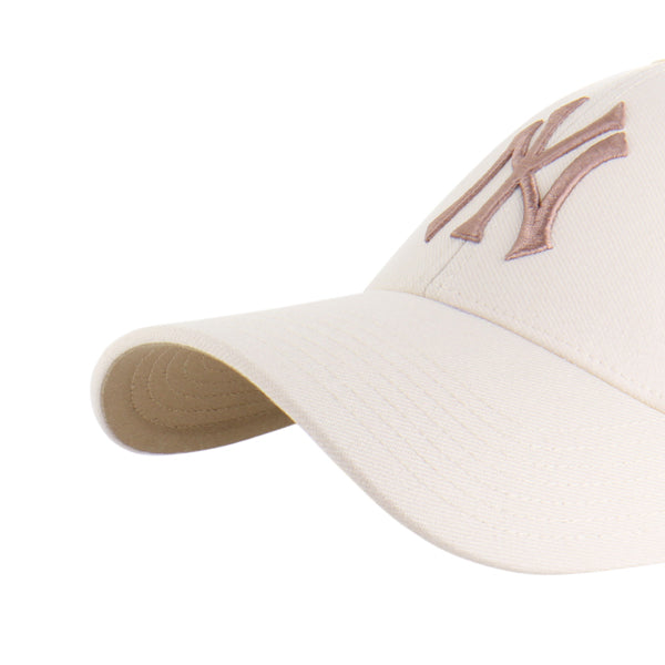Pictured is this MLB New York Yankees Ballpark '47 MVP cap in natural and portabella. 3
