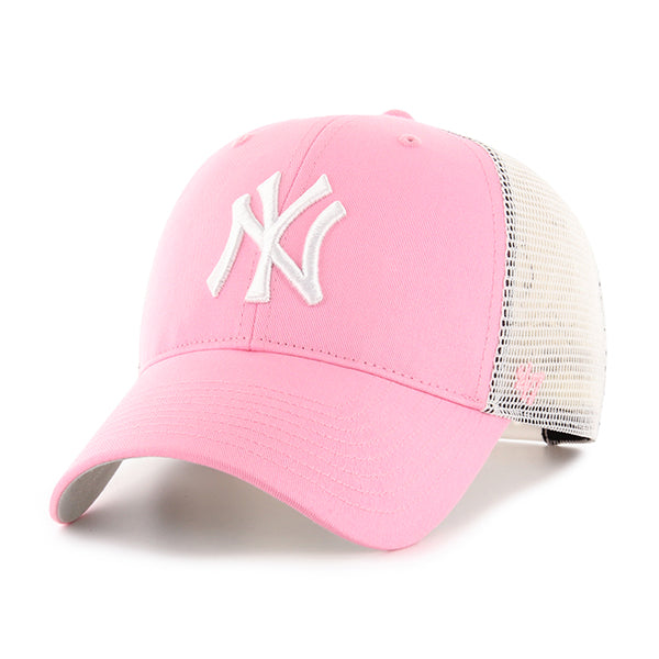 Pictured is this MLB New York Yankees Branson Kids ’47 MVP cap in pink. 1