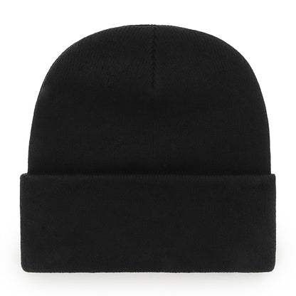 Pictured is this MLB New York Yankees Base Runner ’47 CUFF KNIT beanie cap in black. 2