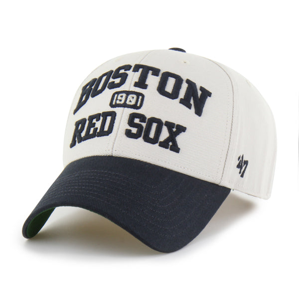 Pictured is this MLB Boston Red Sox Broke Line '47 MVP cap in natural. 4