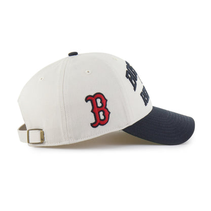 Pictured is this MLB Boston Red Sox Broke Line '47 MVP cap in natural. 3