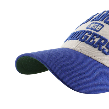 Pictured is this MLB Los Angeles Dodgers Broke Line '47 MVP cap in natural. 5