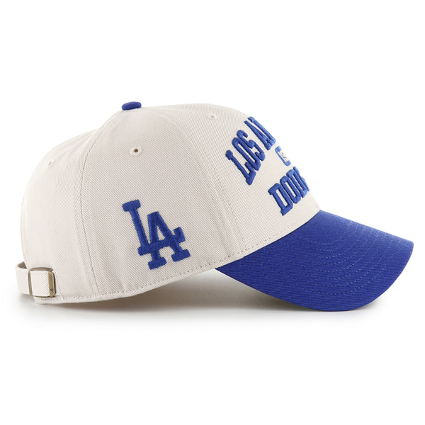 Pictured is this MLB Los Angeles Dodgers Broke Line '47 MVP cap in natural. 4