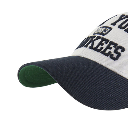 Pictured is this MLB New York Yankees Broke Line '47 MVP cap in natural. 5