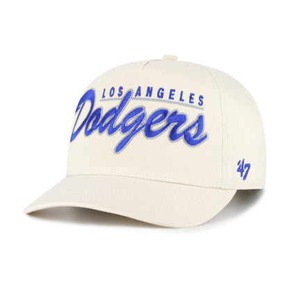 Pictured is this MLB Los Angeles Dodgers Brushmark '47 HITCH cap in natural. 3