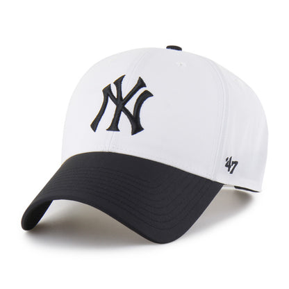 Pictured is this MLB New York Yankees Brrr '47 MVP cap in white. 1