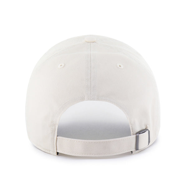 Pictured is this MLB Los Angeles Dodgers Base Runner '47 CLEAN UP cap in natural. 2