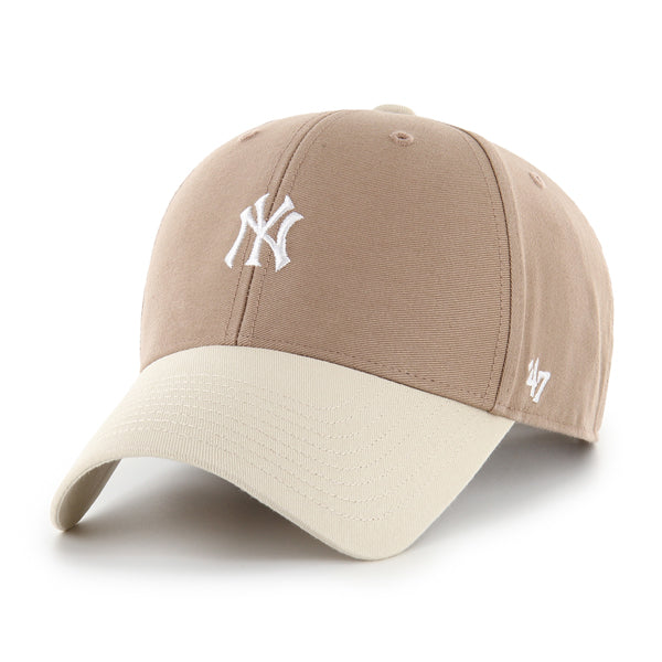 Pictured is this MLB New York Yankees Base Runner TT Legend '47 MVP cap in brown. 1