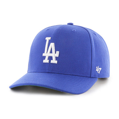 Pictured is this MLB Los Angeles Dodgers Cold Zone '47 MVP cap in blue. 1