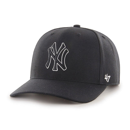Pictured is this MLB New York Yankees Cold Zone ’47 MVP cap in black. 1