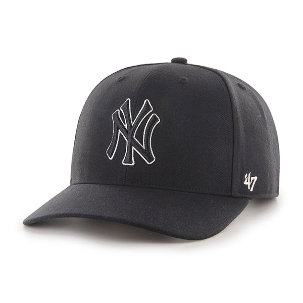 Pictured is this MLB New York Yankees Cold Zone ’47 MVP cap in black. 1