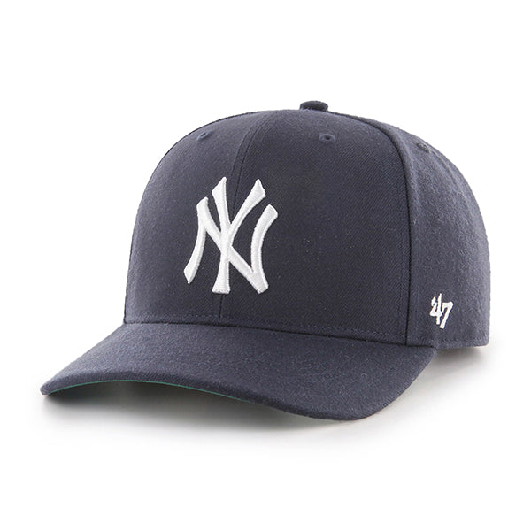 Pictured is this MLB New York Yankees Cold Zone '47 MVP cap in navy. 1