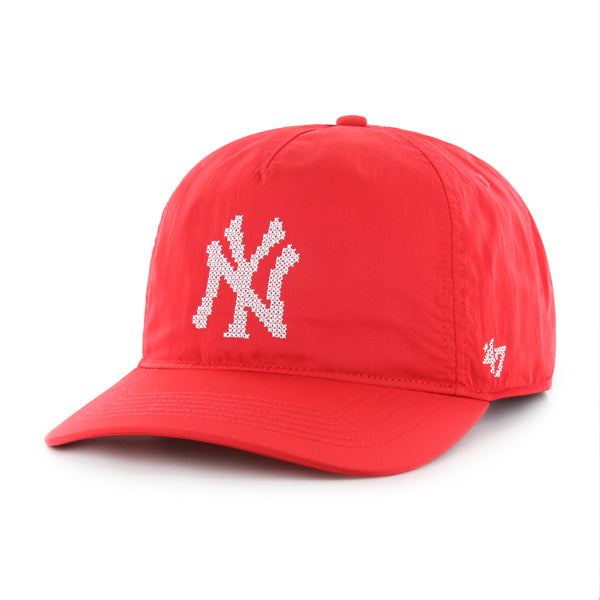 Pictured is this MLB New York Yankees Eight Bit Hero ’47 HITCH cap in red. 2
