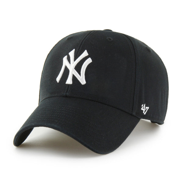 Pictured is this MLB New York Yankees Legend ’47 MVP cap in black. 1