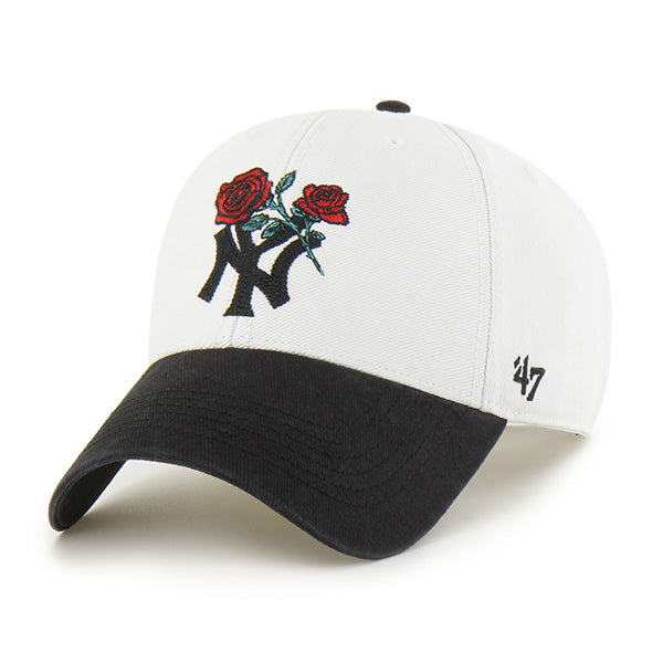 Pictured is this MLB New York Yankees Herbarium ’47 MVP cap in medium beige. 1