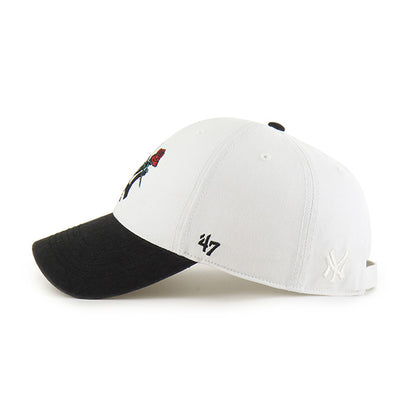 Pictured is this MLB New York Yankees Herbarium ’47 MVP cap in medium beige. 3
